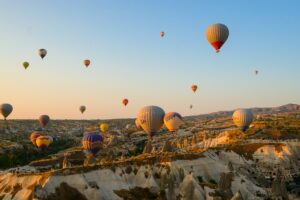 Hot Air Balloons in Goreme Valley